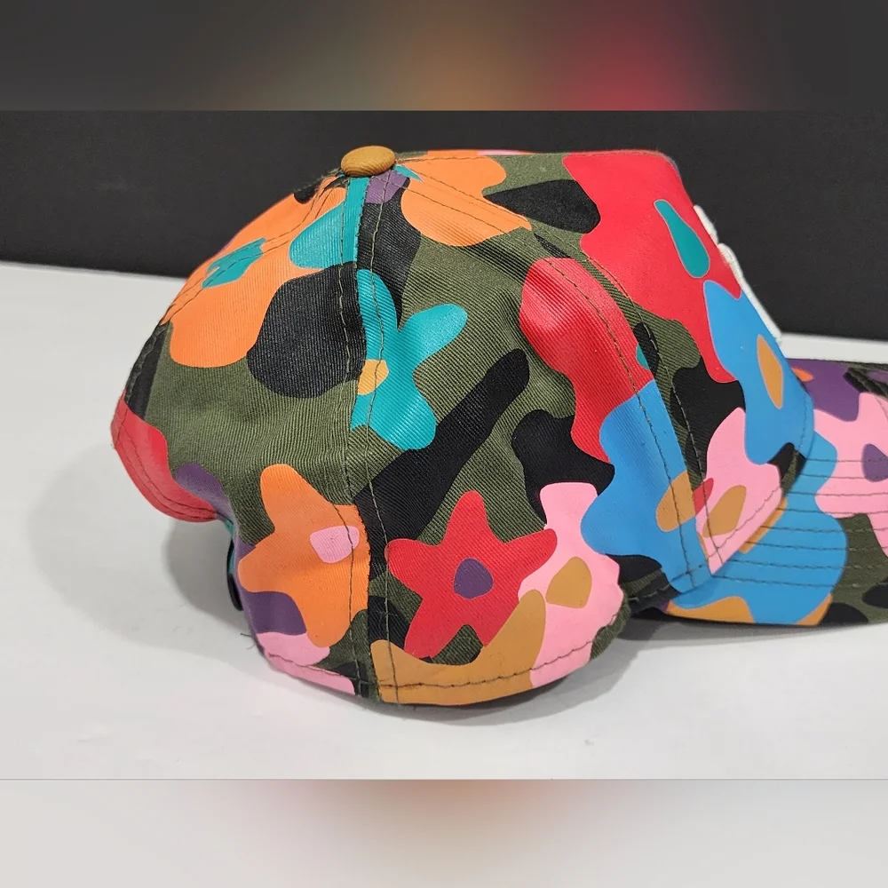 New Era 9FORTY New York Yankees Colorful Camouflage Cap NY Camo Hat - Picture 6 of 13